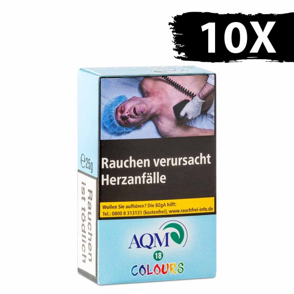Aqua Mentha Tobacco 250g - #18 - Colours (10 x 25g)
