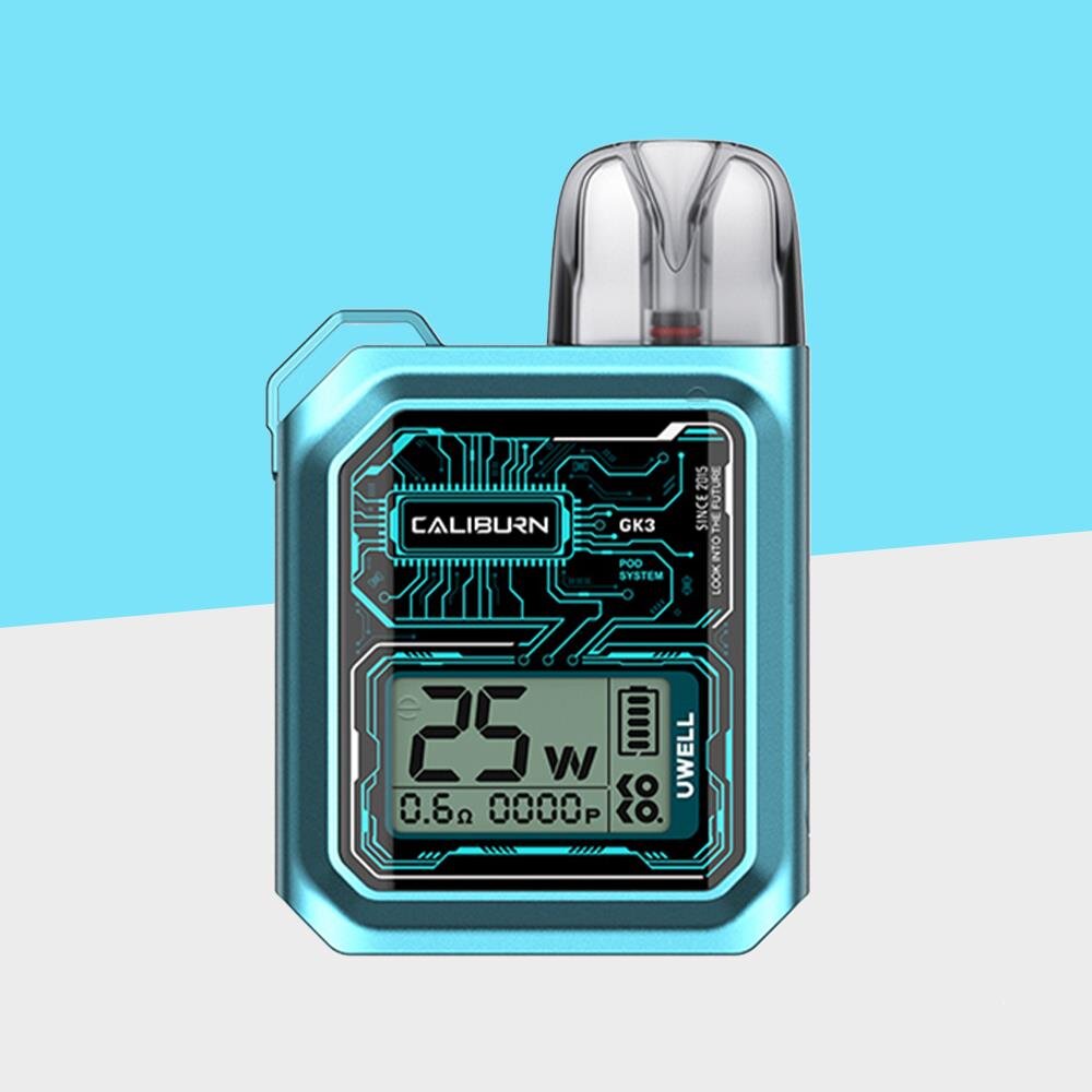 elfbar elfa master akku Uwell Caliburn GK3 - Blue - Pod Kit