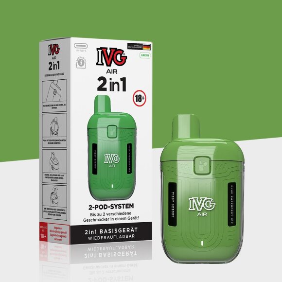 IVG Air 2 in 1 - Green - Pod Kit