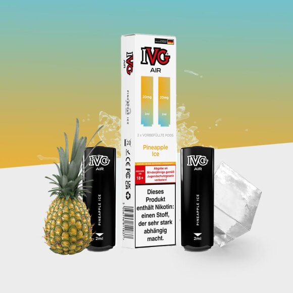 IVG Air - Pineapple Ice - Pod 20mg/ml (2er Pack)
