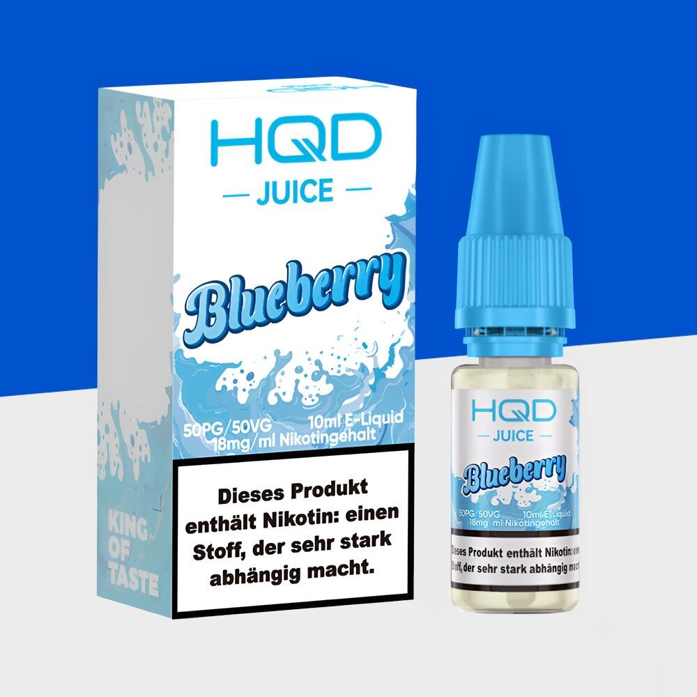 elfbar elfa kaufen HQD Juice - Blueberry 18mg/ml - E-Liquid