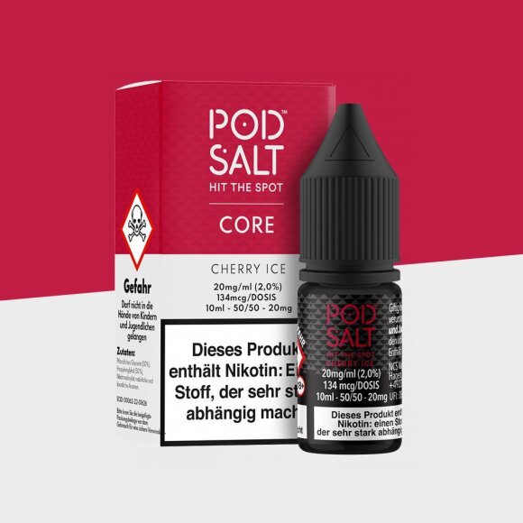 Pod Salt Core - Cherry Ice 20mg/ml - E-Liquid