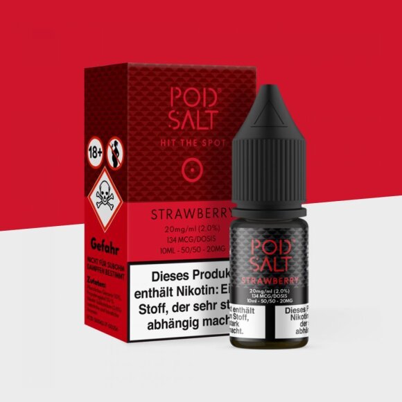 Pod Salt Core - Strawberry 11mg/ml - E-Liquid