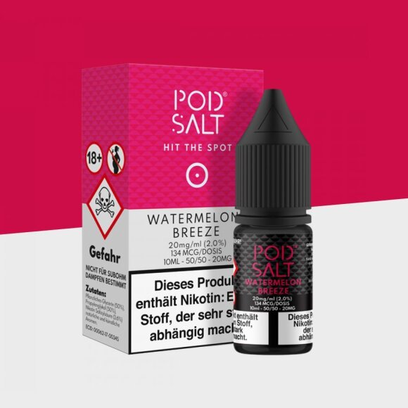 Pod Salt Core - Watermelon Breeze 20mg/ml - E-Liquid