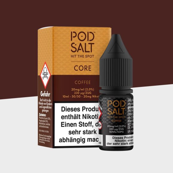 Pod Salt Core - Coffee 20mg/ml - E-Liquid