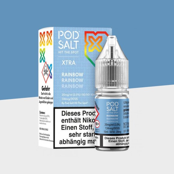 Pod Salt Xtra - Rainbow 10mg/ml - E-Liquid