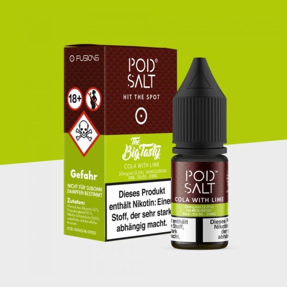 Pod Salt Fusion - Cola with Lime 20mg/ml - E-Liquid