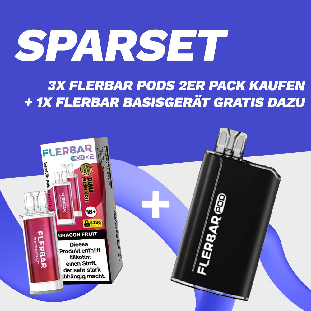 SPARSET FLERBAR: 3x Pods+ GRATIS Basisgerät