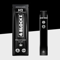 4BLOCKZ - Strawnana Kush - H2 - Einweg Vape