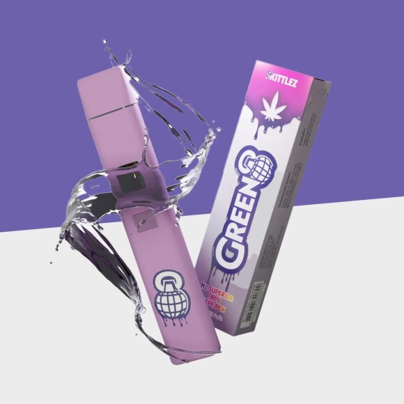 Green8 - Skittlez - H2 - Einweg Vape V2