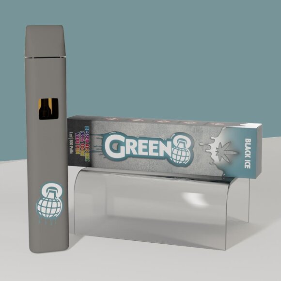 Green8 - Black Ice - 10-OH - Einweg Vape V2