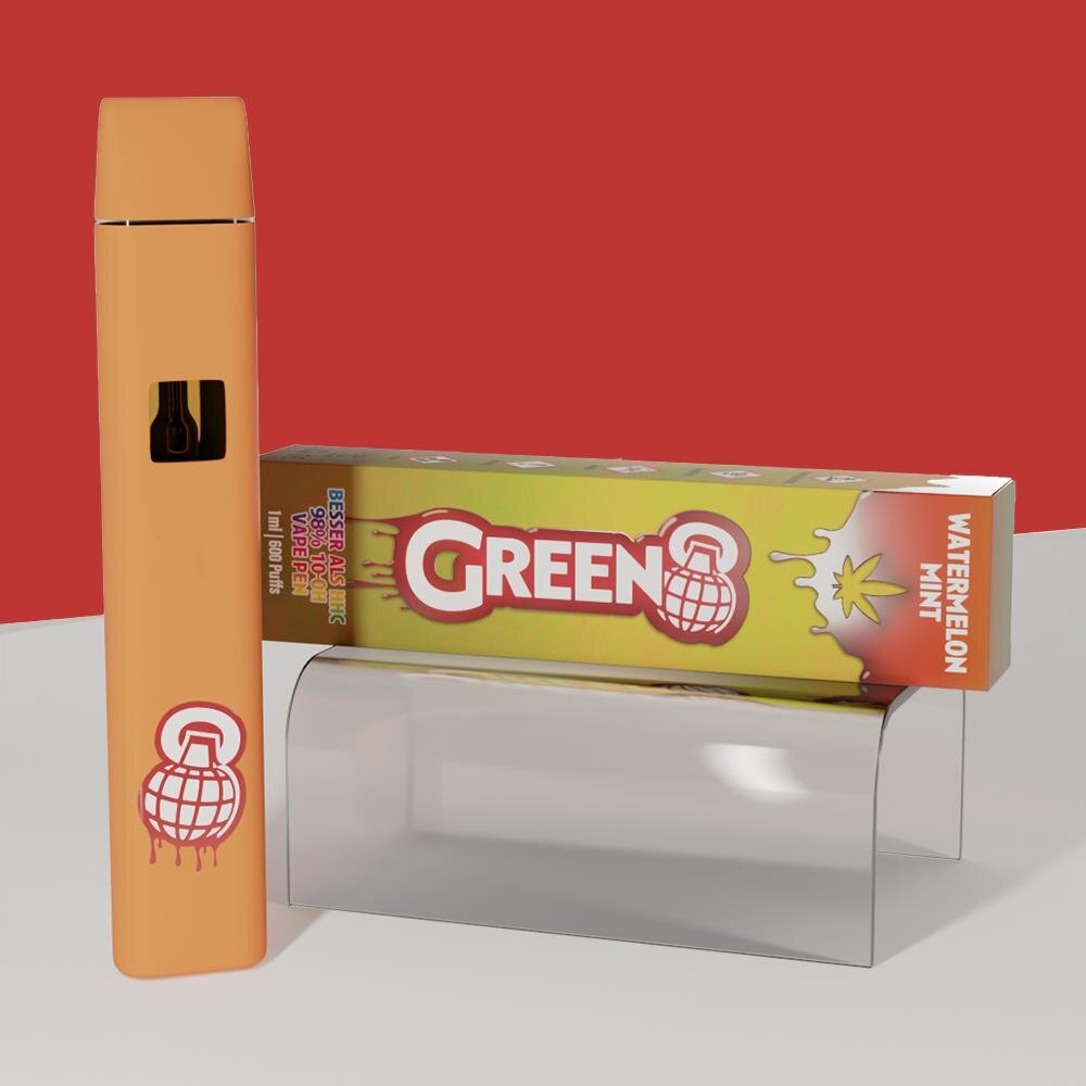 Green8 - Watermelon Mint - 10-OH - Vape