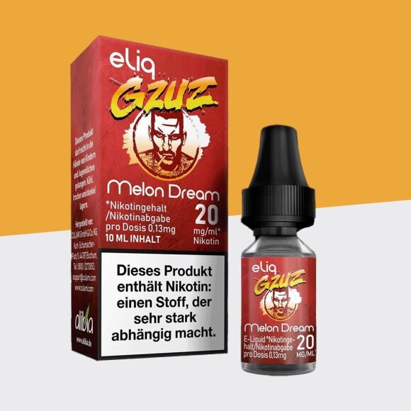 GZUZ eLiq - Melon Dream 20mg/ml - E-Liquid
