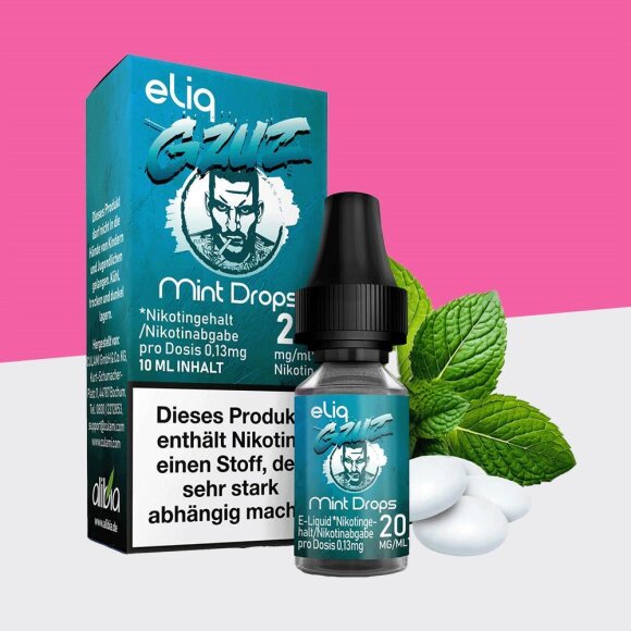 GZUZ eLiq - Mint Drops 20mg/ml - E-Liquid