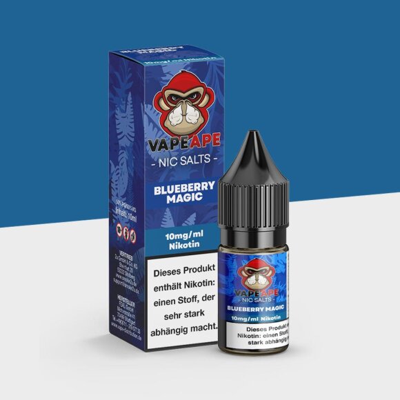 VapeApe - Blueberry Magic 10mg/ml - E-Liquid