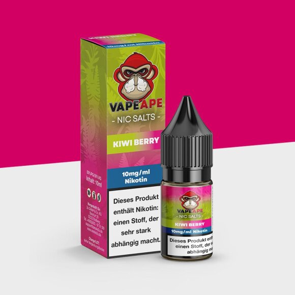 VapeApe - Kiwi Berry 10mg/ml - E-Liquid