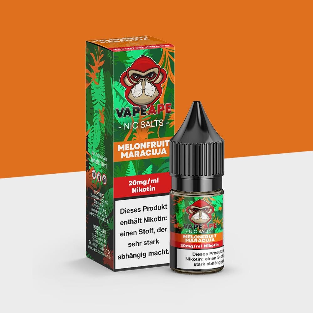 VapeApe Melonfruit Maracuja 20mg – E-Liquid