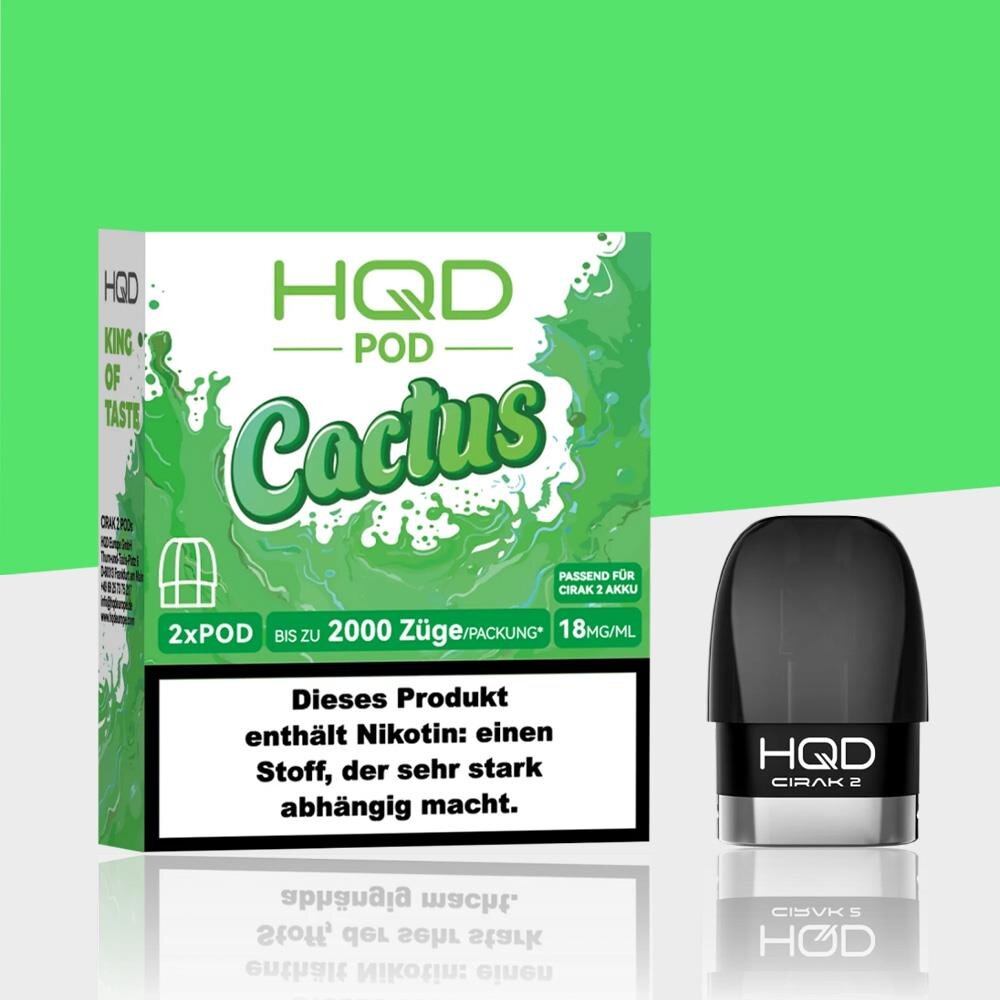 elfbar elfa master akku HQD Cirak 2 - Cactus - Pods