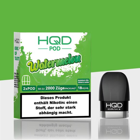 HQD Cirak 2 - Watermelon - Pods (2er Pack)