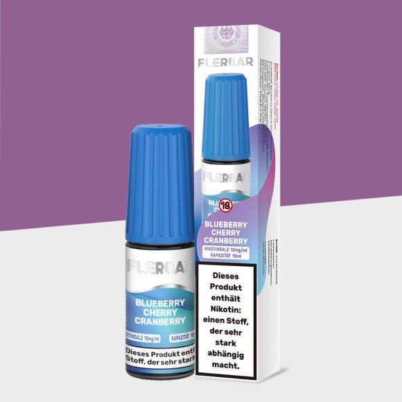 Flerbar - Blueberry Cherry Cranberry 10mg/ml - E-Liquid
