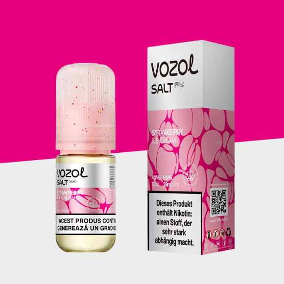 Vozol - Strawberry Ice Cream 20mg/ml - E-Liquid