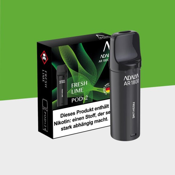 Adalya Alpha - Fresh Lime - Pod (2er Pack)