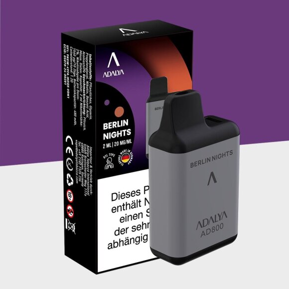 Adalya AD800 - Berlin Nights - Einweg Vape
