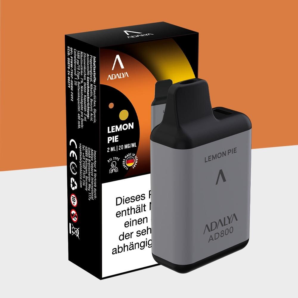 Adalya AD800 - Lemon Pie - Vape | kaufen, 5,99