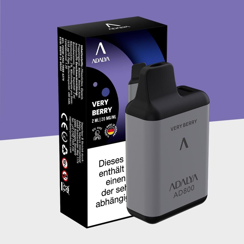 Adalya AD800 - Very Berry - Vape | online kaufen, 4,99