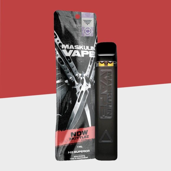 Maskulin - NDW Zkittlez - H2 - Einweg Vape