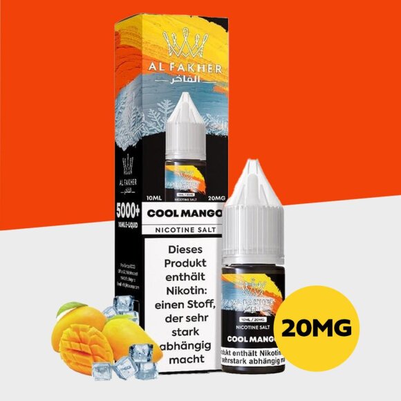Al Fakher - Cool Mango 20mg/ml - E-Liquid