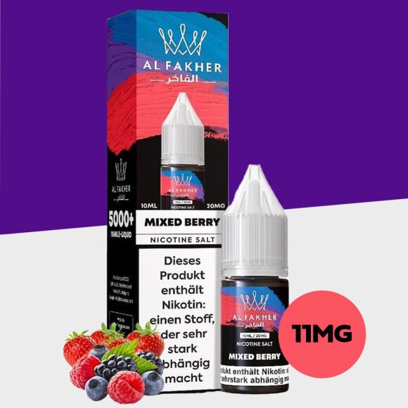 Al Fakher - Mixed Berry 11mg/ml - E-Liquid