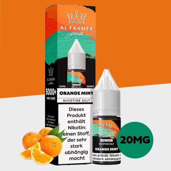 Al Fakher - Orange Mint 20mg/ml - E-Liquid