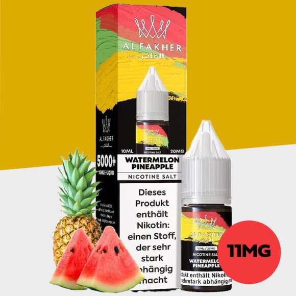 Al Fakher - Watermelon Pineapple 11mg/ml - E-Liquid