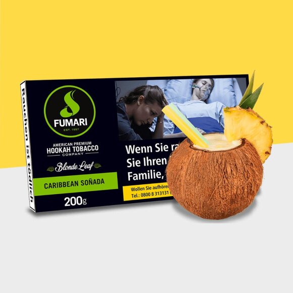 Fumari Tabak 200g - Carribean Sonada