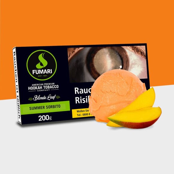 Fumari Tabak 200g - Summer Sorbito