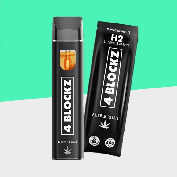 4BLOCKZ - Bubble Kush - H2 - Einweg Vape