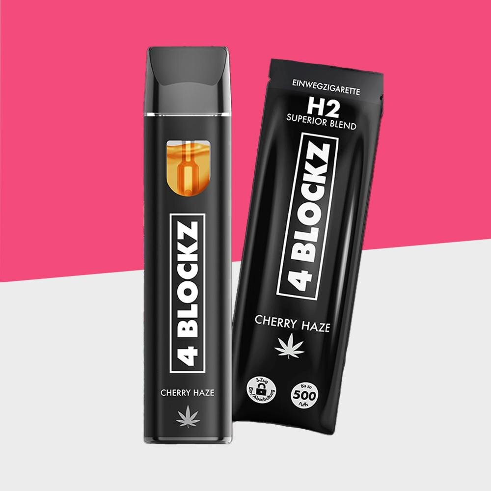 4blockz vape 4BLOCKZ - Cherry Haze - H2 - Vape