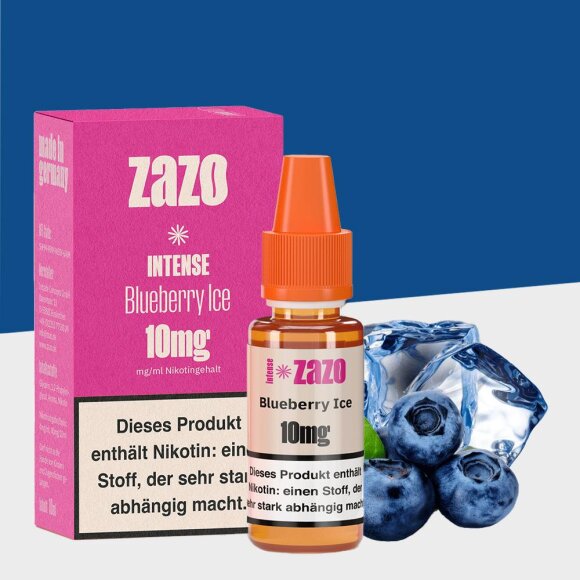ZAZO Intense - Blueberry Ice 10mg/ml - E-Liquid