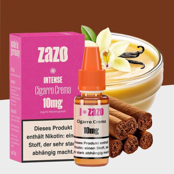 ZAZO Intense - Cigarro Crema 10mg/ml - E-Liquid