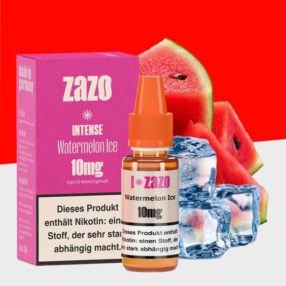 ZAZO Intense - Watermelon Ice 10mg/ml - E-Liquid