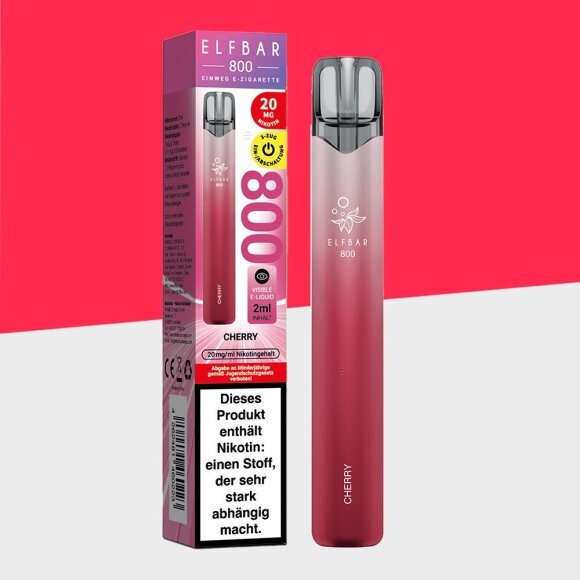 Elfbar 800 - Cherry - Einweg Vape