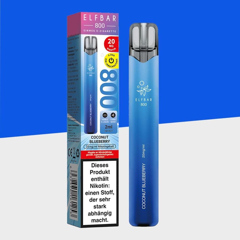 Elfbar 800 - Coconut Blueberry - Vape
