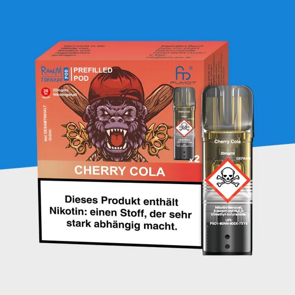 RandM Tornado - Cherry Cola - Pod (2er Pack)