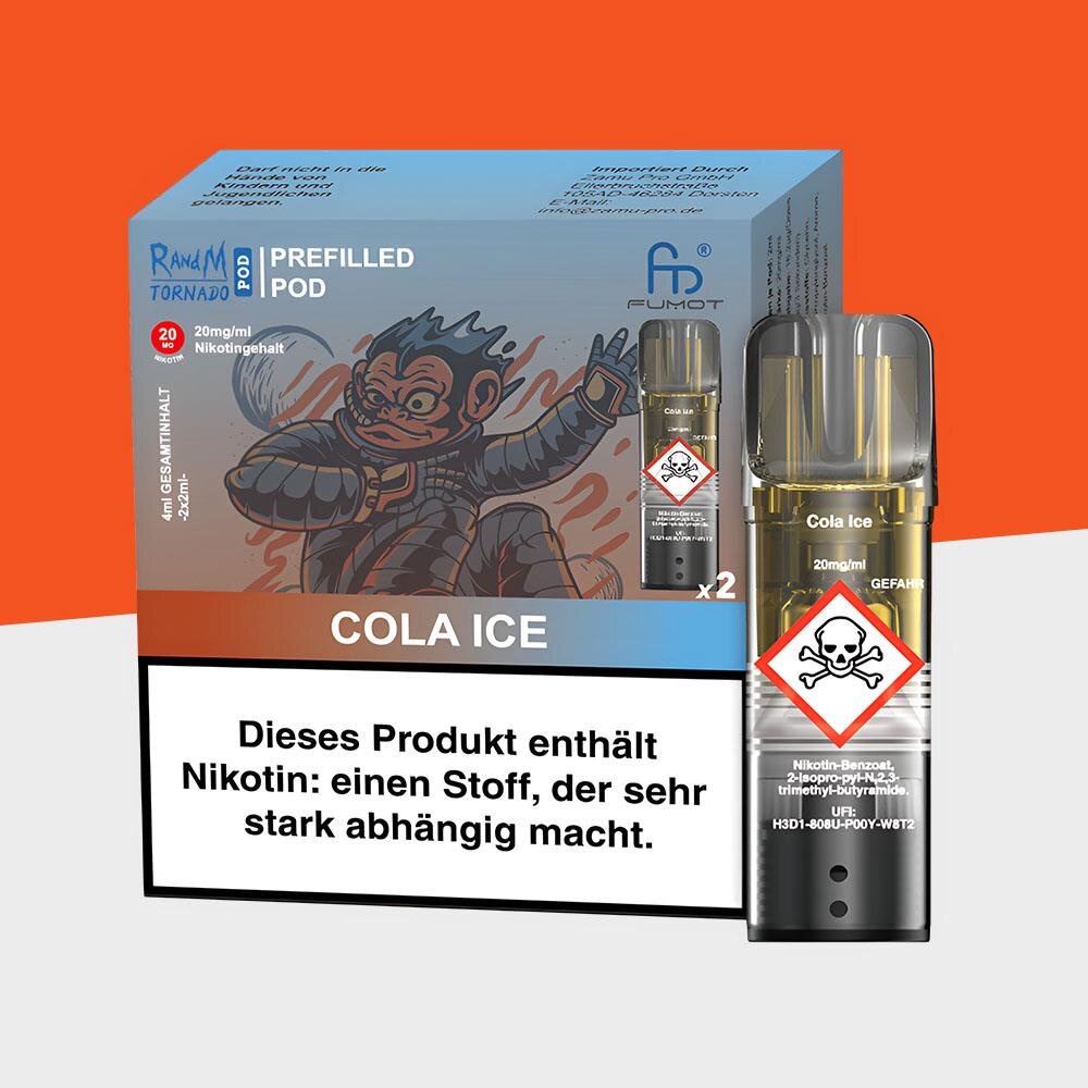 randm tornado 7000 cola ice Cola Ice Nic Salt E-Liquid By R And M Tornado 7000 main image 0