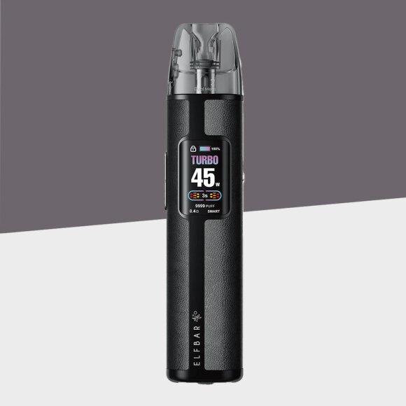 Elfbar ELFX Pro - Black - Refillable Pod Kit