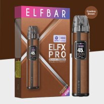 Elfbar ELFX Pro - Cowboy Brown - Refillable Pod Kit