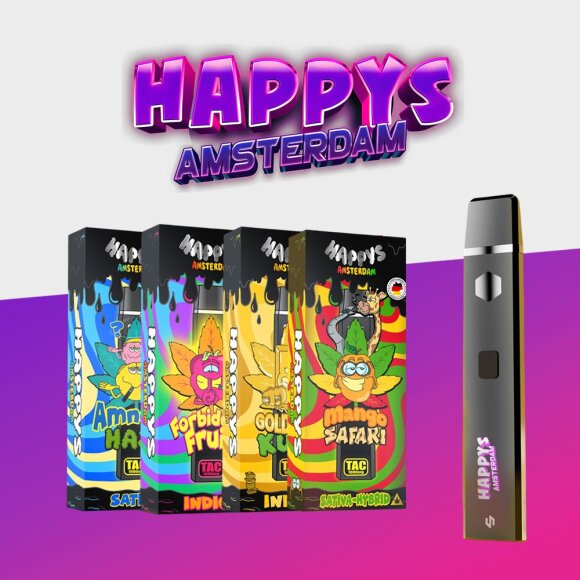 Happys Amsterdam - TAC Einweg Vape