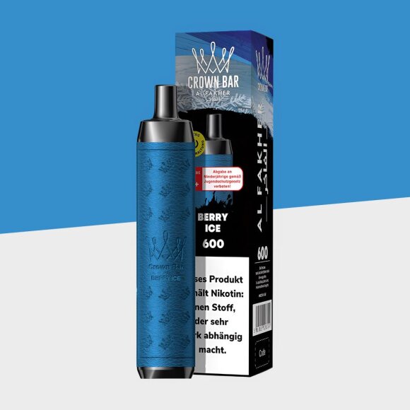 Al Fakher Crown Bar 600 - Berry Ice - Einweg Vape
