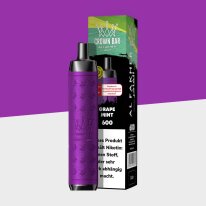 Al Fakher Crown Bar 600 - Grape Mint - Einweg Vape